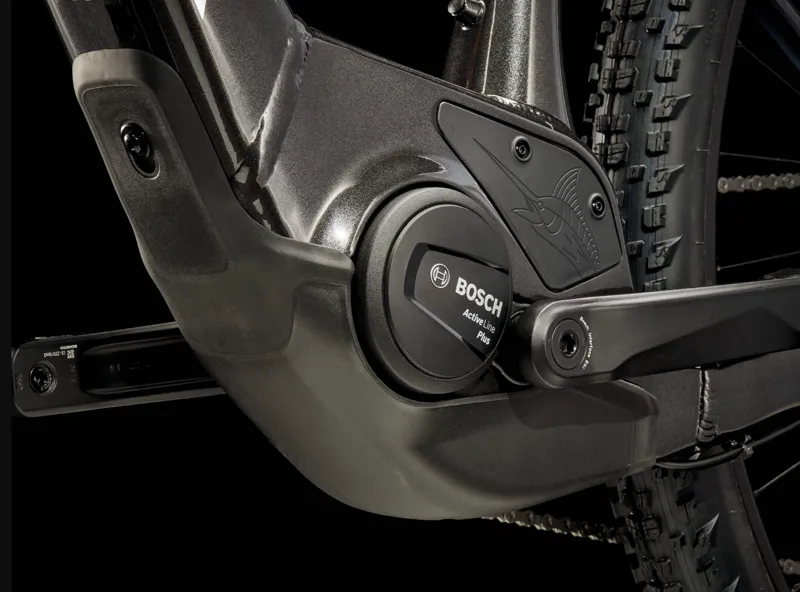 Trek Marlin+ 6 Electric Hardtail Mountain Bike 2026 in Dnister Black-2